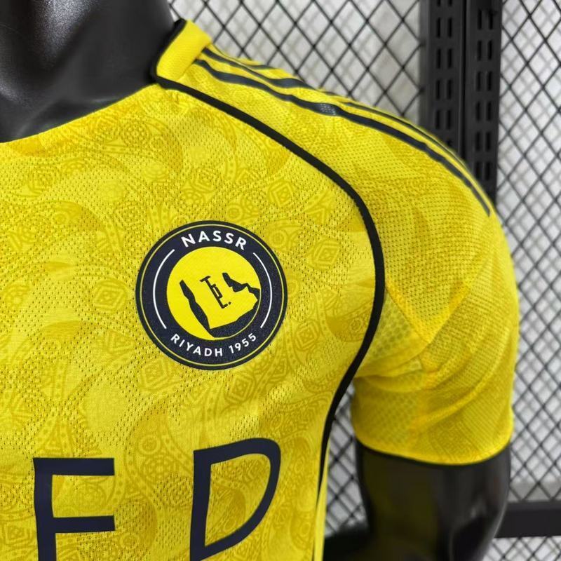 25-26 Al-Nassr home player version soccer jersey TM