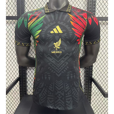 2025 Mexico Black Lapel Special Edition Shirt