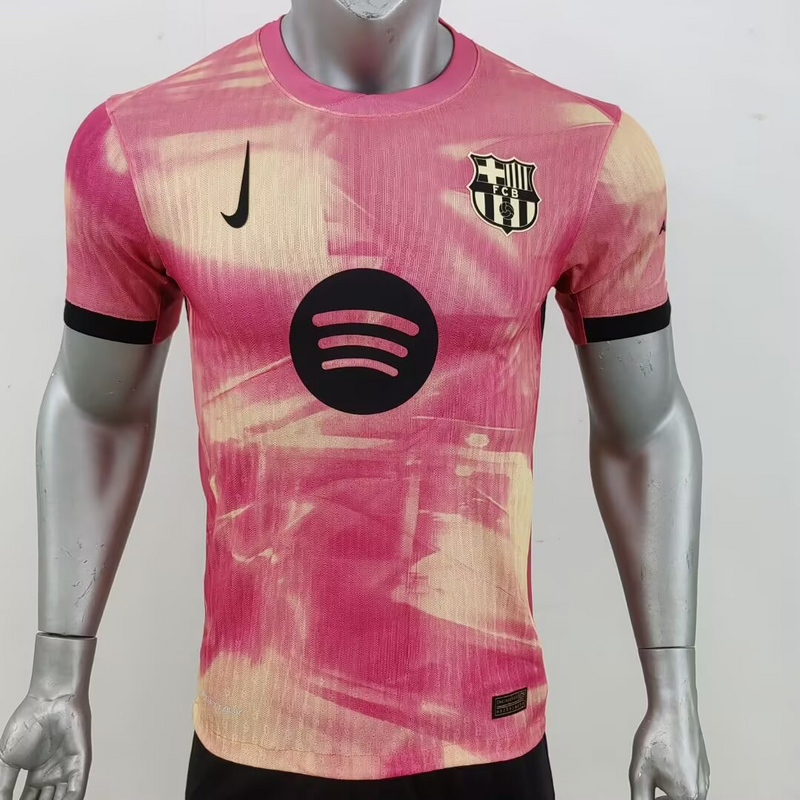 24-25 BARCELONA  Pink Player Version Jersey tm