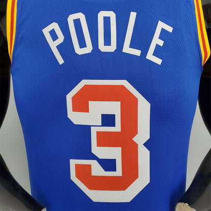 75th Anniversary Poole #3 Warriors Retro Blue tm