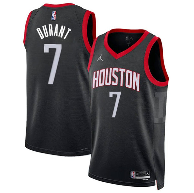 Houston Rockets #7 Kevin Durant Black
