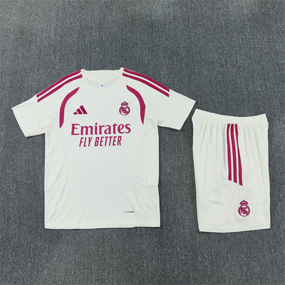 26-27 Season Real Madrid Light-Yellow Color Football Training Suit
