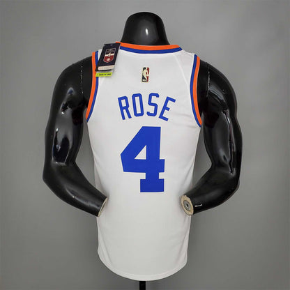 ROSE#4 75th Anniversary Knicks White