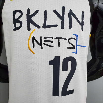 Nets Harris #12 graffiti (white)