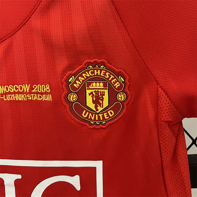 07-08 Manchester United home retro kid kit TM