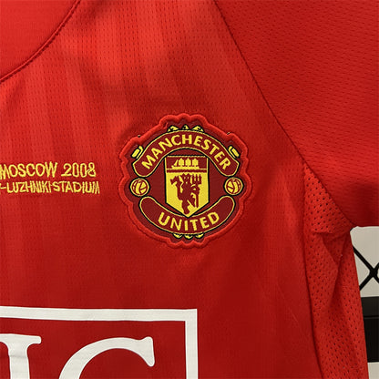 07-08 Manchester United home retro kid kit TM