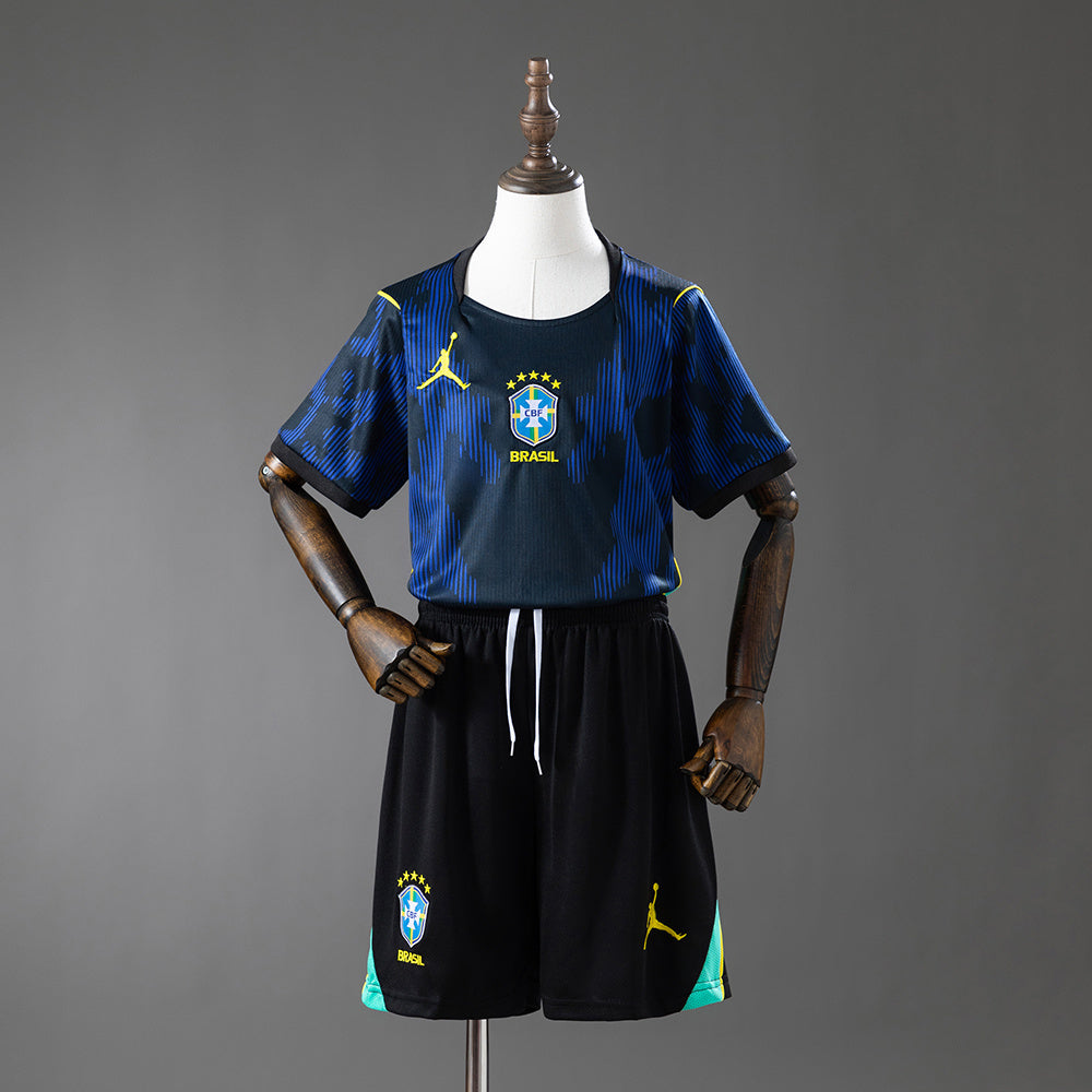 2026 Brazil Away Kids Set