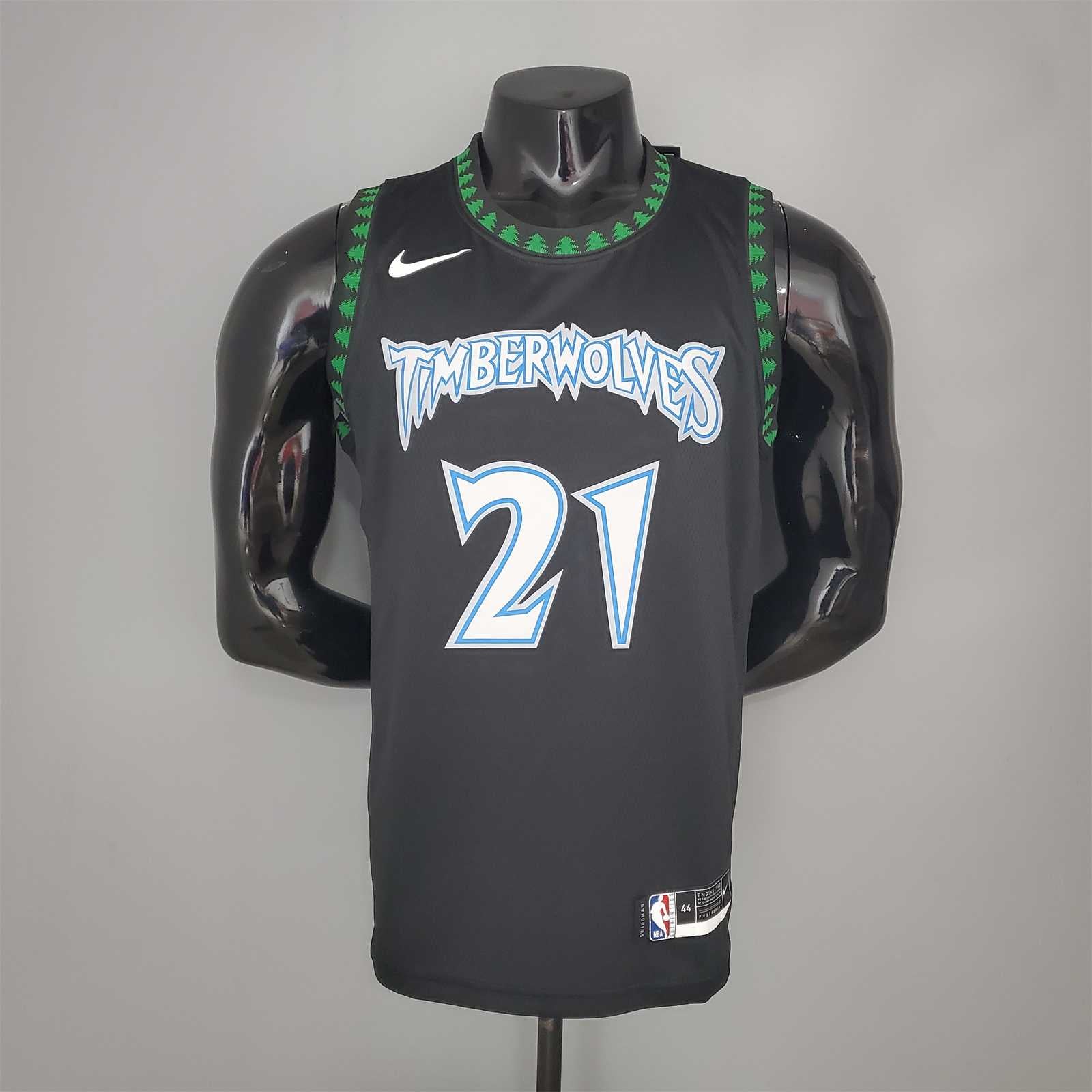 GARNETT#21 2018 Retro Timberwolves Black tm