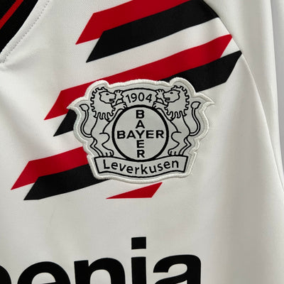 23-24 leverkusen away white jersey