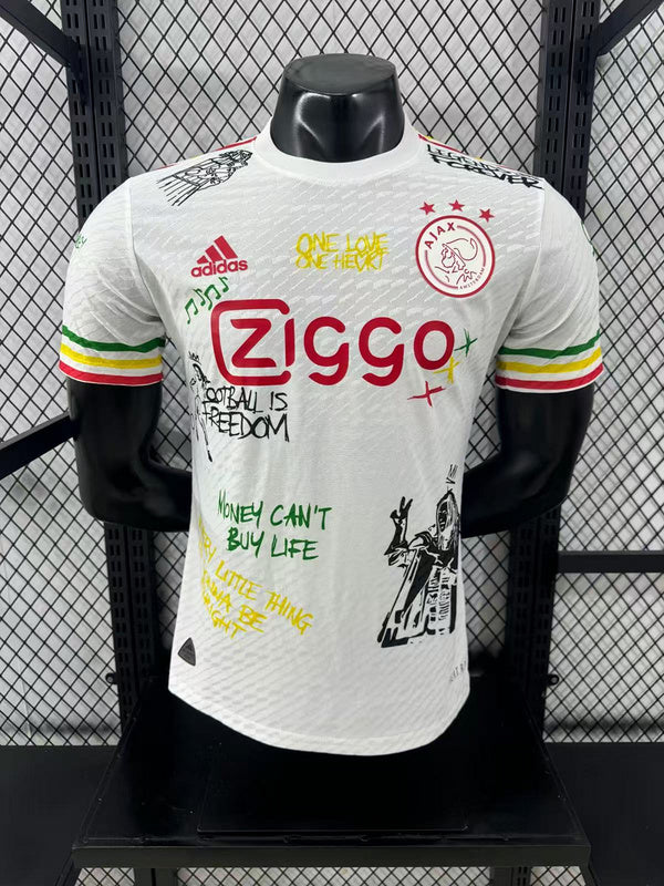 25-26 Ajax white special version soccer jersey tm