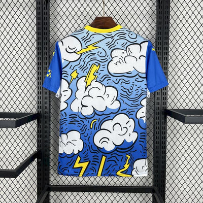 25-26 MANCHESTER CITY  Concept version blue and white Jersey