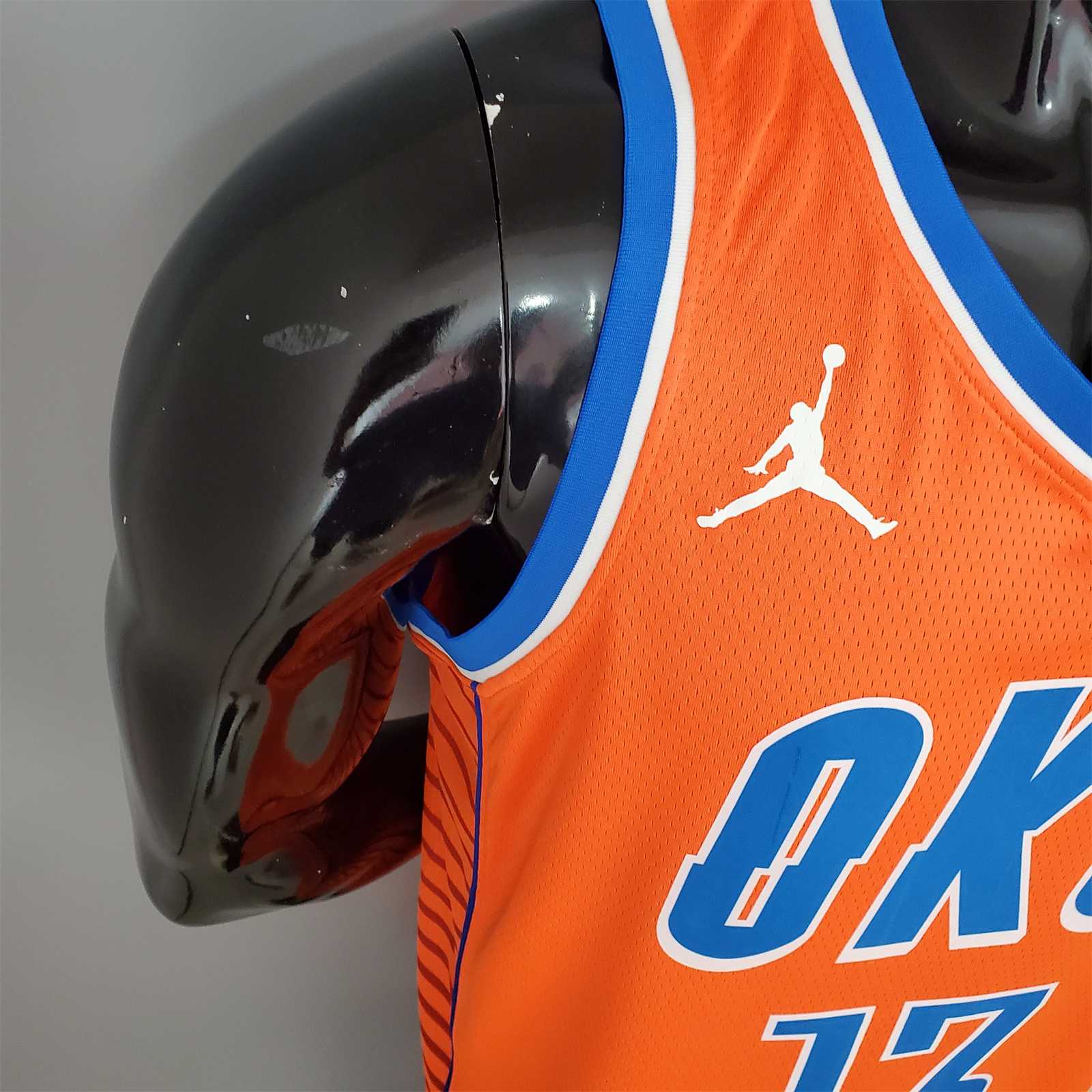 GEORGE#13 Thunder Jordan Orange