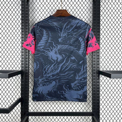 25-26 BAR dark blue and pink Dragon special Jersey