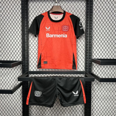 24-25 Bayer 04 Leverkusen home kid kit