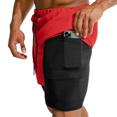 STAMINA SHORT - CANDY RED