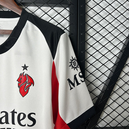 AC Milan white soccer specia jersey 2025/2026