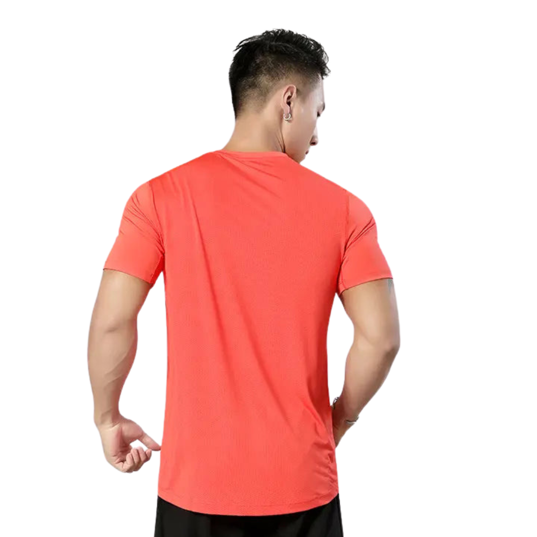 ACTION T-SHIRT- BRIGHT RED
