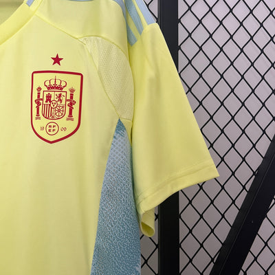 2024 Spain away soccer jersey