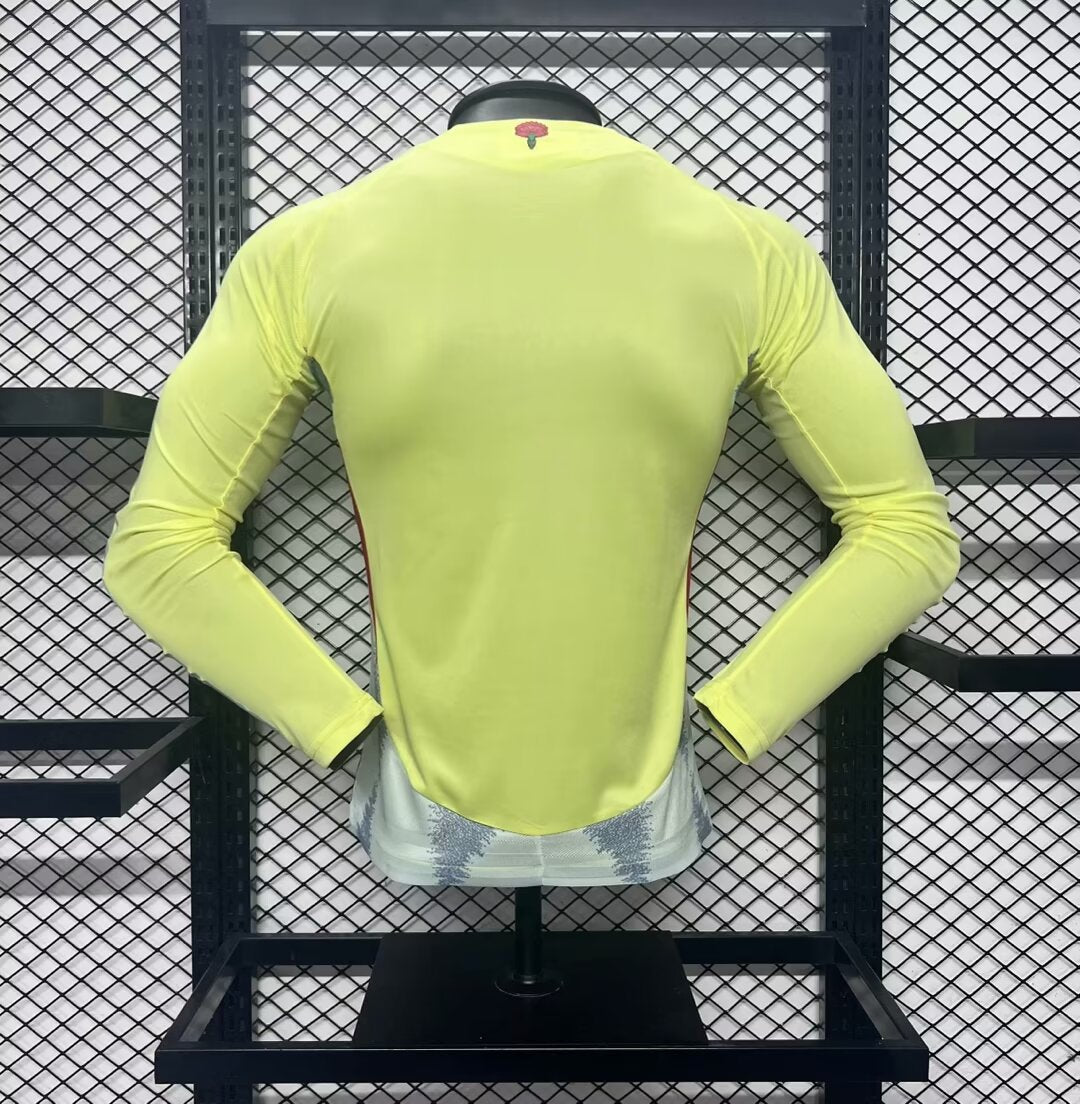 2024 Spain away long sleeve player version jersey tm