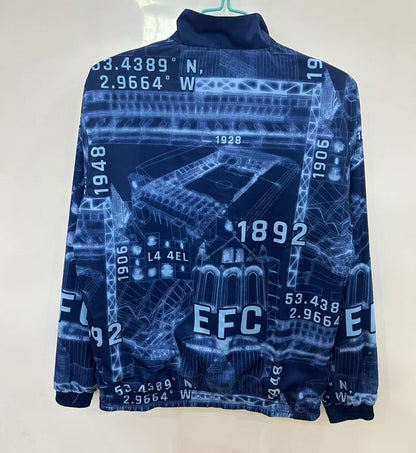 25-26 Everton blue reversible Windbreaker