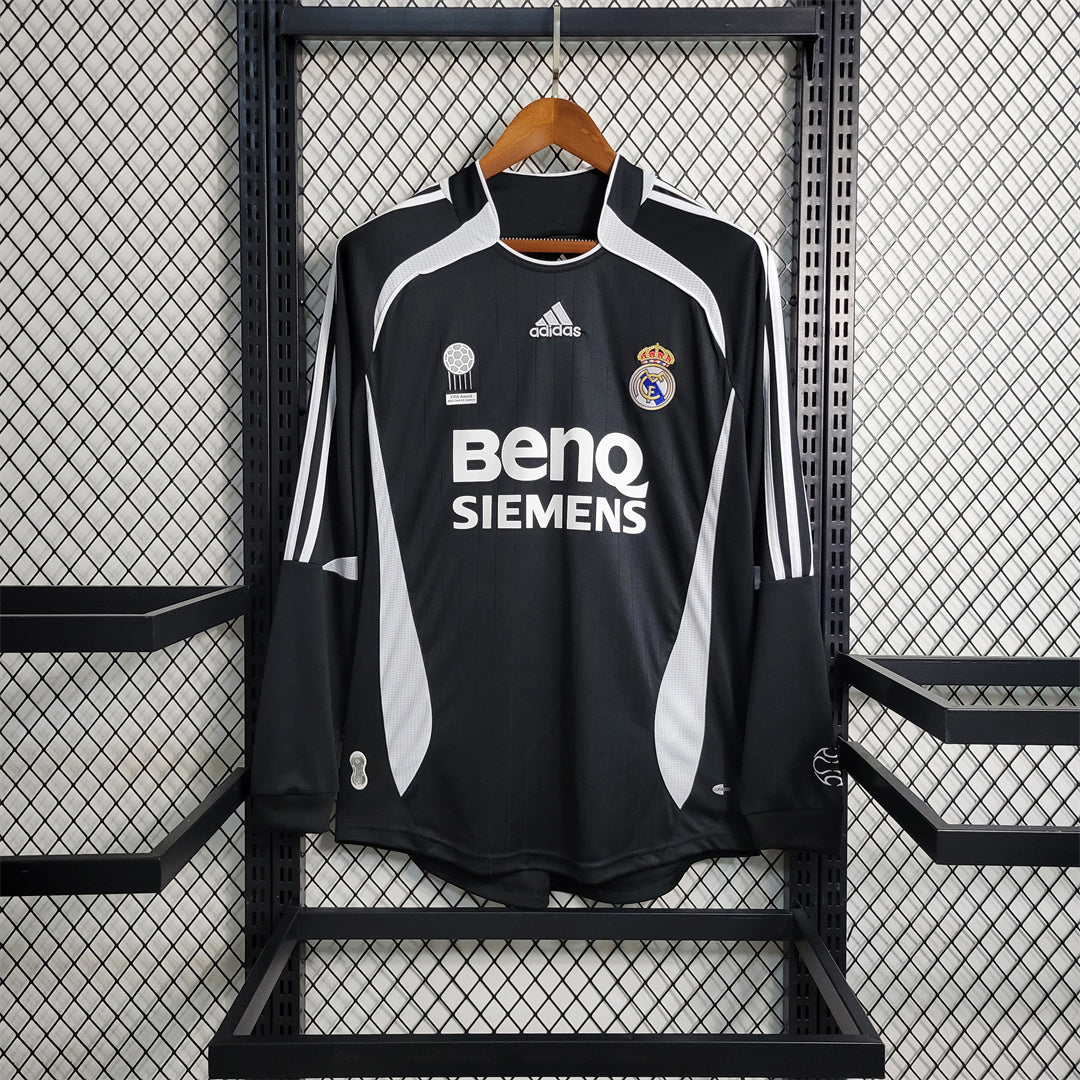 06-07 REAL MADRID third away Long Sleeve
