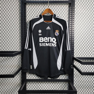 06-07 REAL MADRID third away Long Sleeve