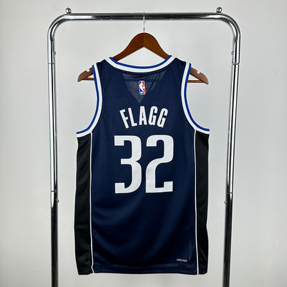 Dallas Mavericks 2023 Blue FLAGG #32
