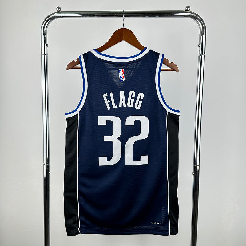 Dallas Mavericks 2023 Blue FLAGG #32