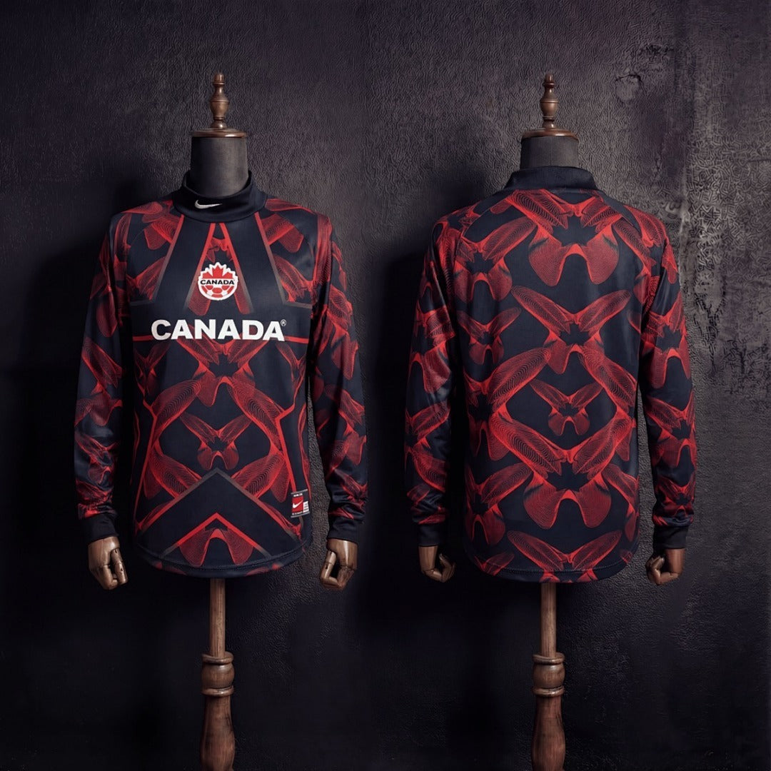 Canada 2026 Black and red goalkeeper long sleeves