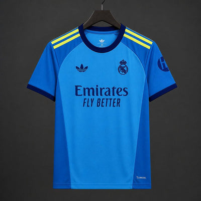 Real Madrid 2026/27 Blue Goalkeeper Jersey