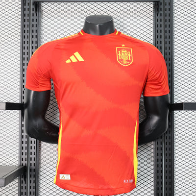 2024 Spain home player version jersey tm
