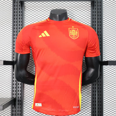 2024 Spain home player version jersey tm