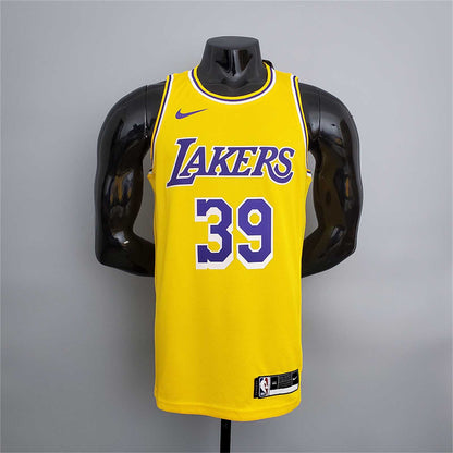 Lakers Howard#39 Crew Neck Yellow