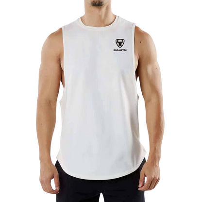 SWEAT TANK TOP - BLACK