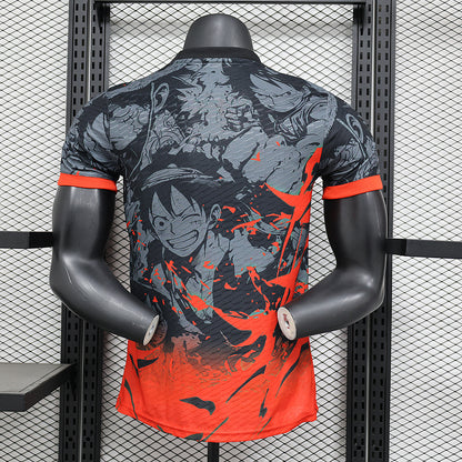 24-25 Japan Luffy black and red player version jersey tm