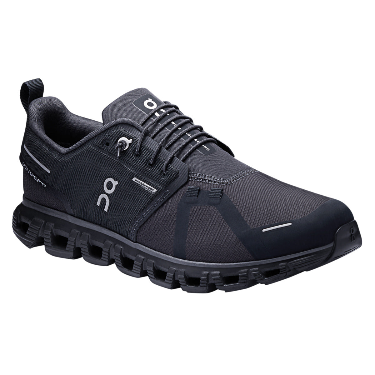 On Cloud 6 Waterproof Men Black/Black