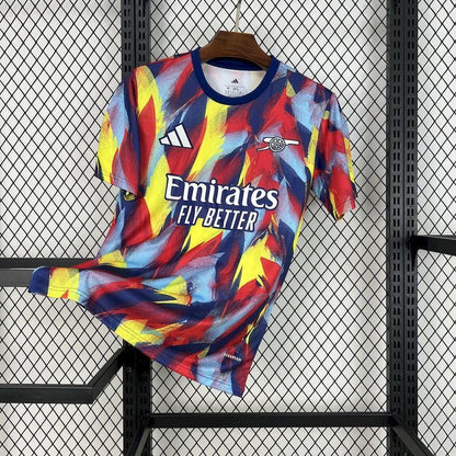 25-26 Arsenal Colorful pre-match training Jersey