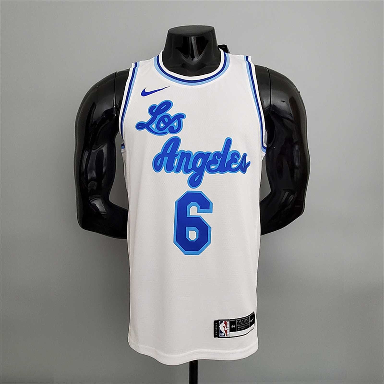 Lakers James#6 Latin Night (High Head) White