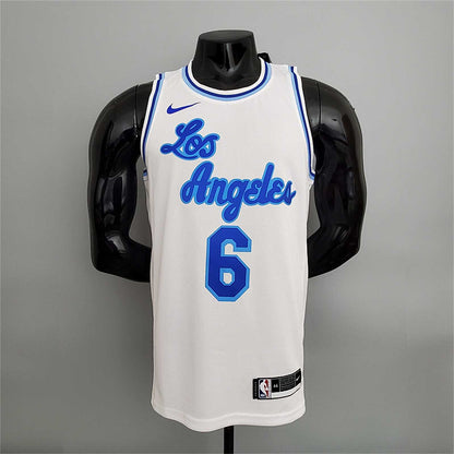 Lakers James#6 Latin Night (High Head) White