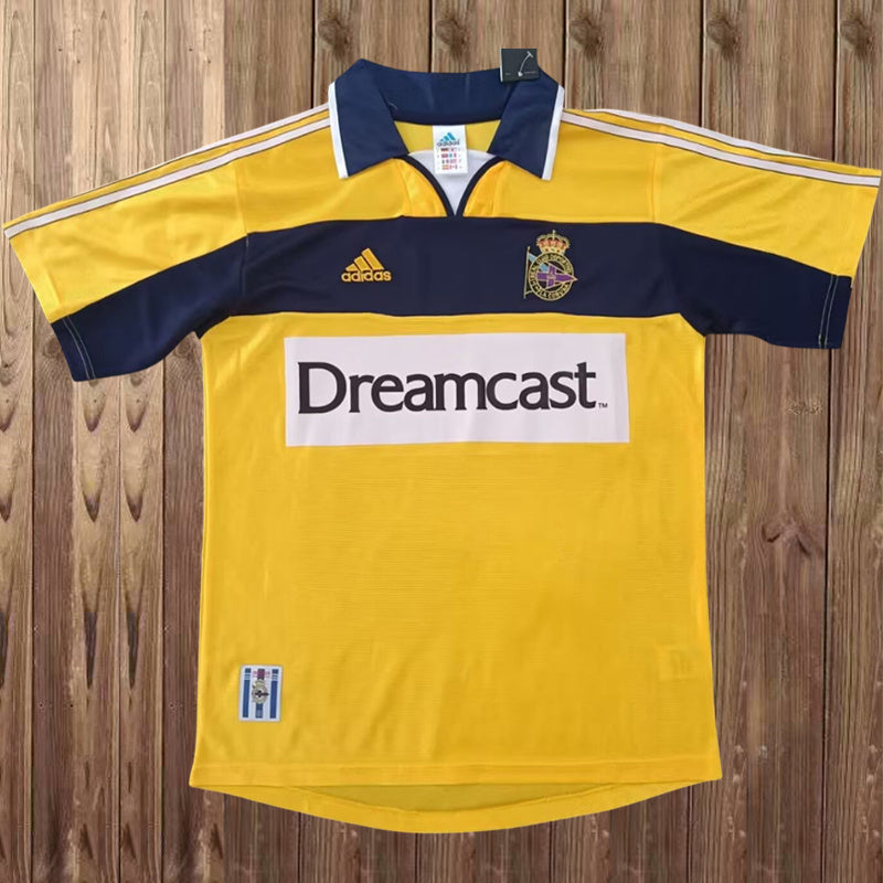 00-01 Deportivo La Coruna Away retro jersey