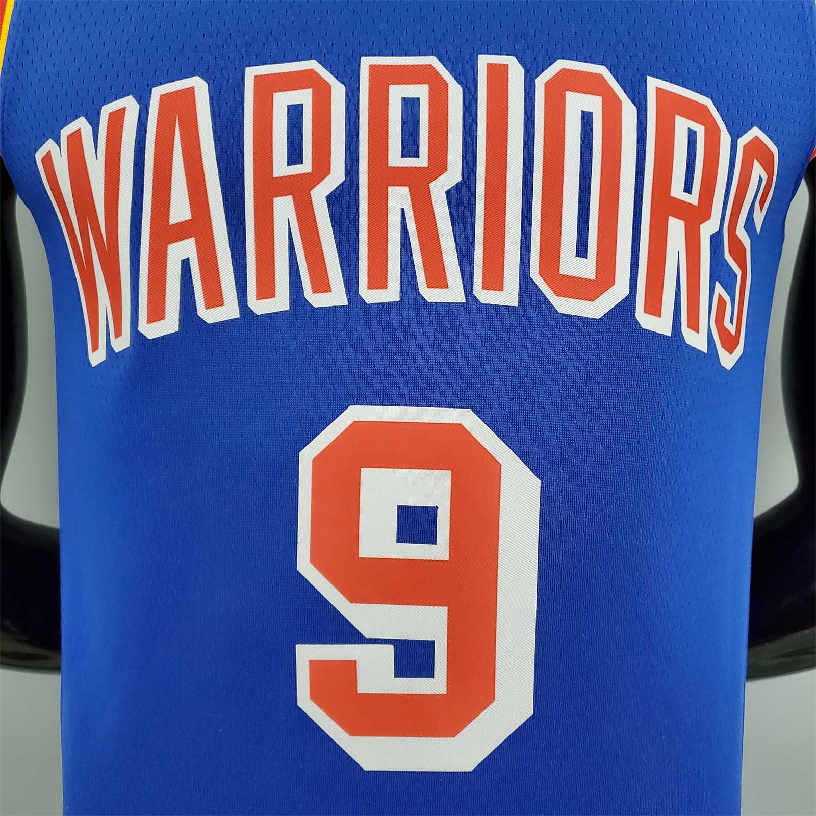 75th Anniversary Iguodala #9 Warriors Retro Edition Blue tm