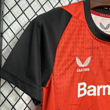 24-25 Bayer 04 Leverkusen home kid kit