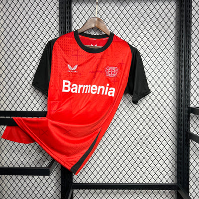 24-25 Bayer 04 Leverkusen home soccer jersey