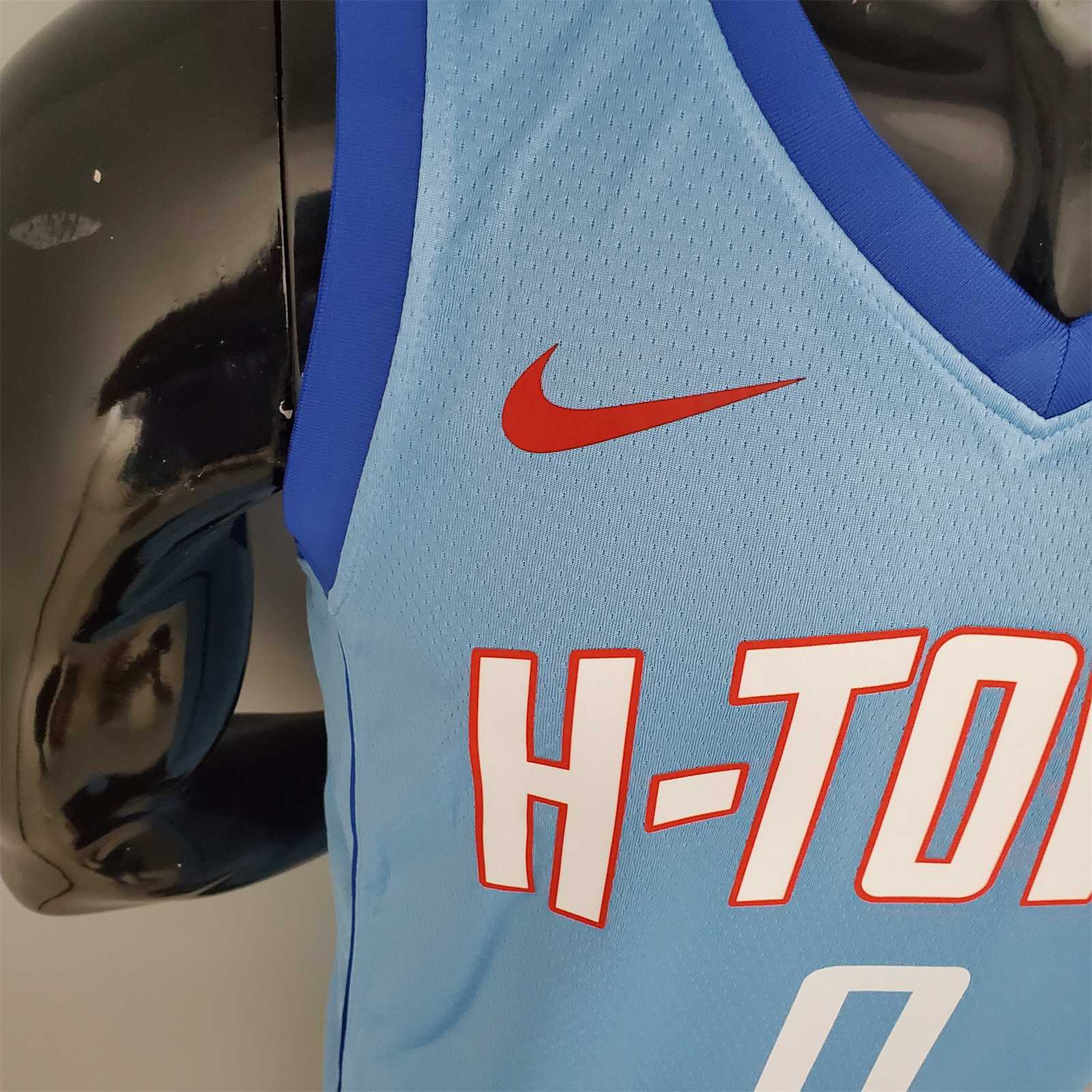 WESTBROOK#0 2021 Rockets City Edition Blue