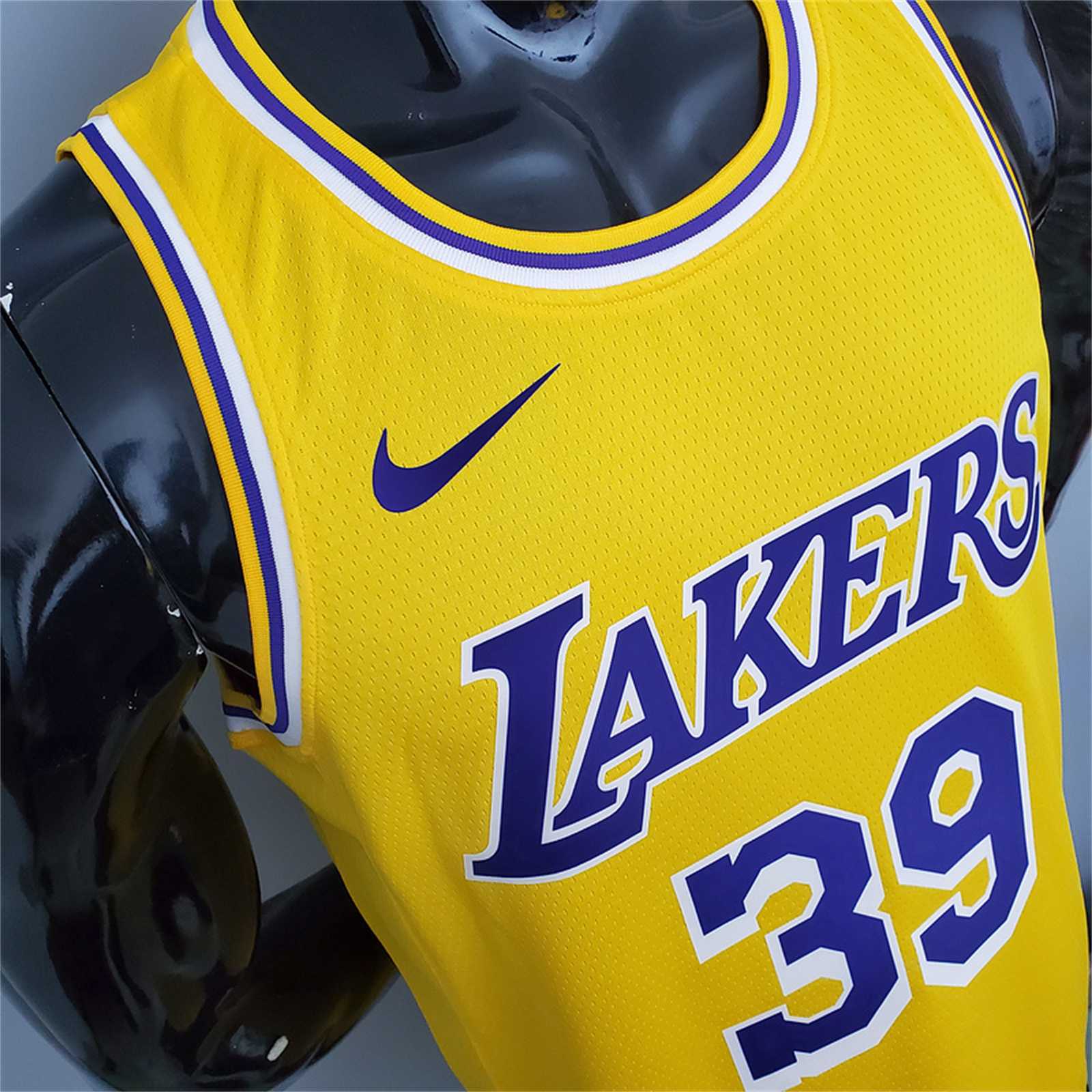 Lakers Howard#39 Crew Neck Yellow