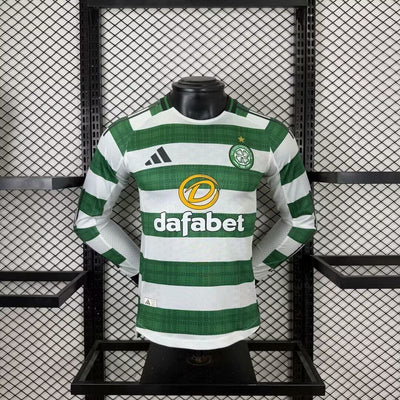 25-26 Celtic home long sleeve