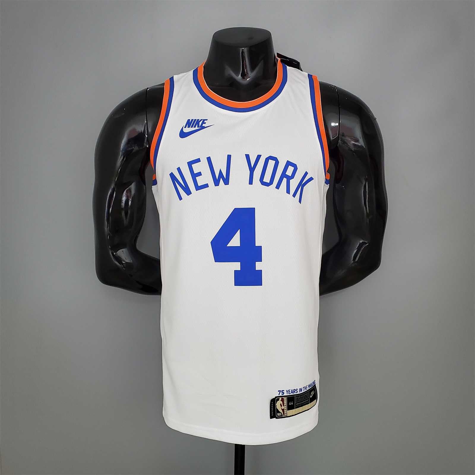 ROSE#4 75th Anniversary Knicks White
