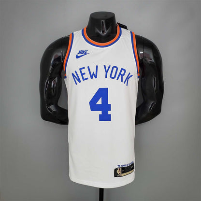 ROSE#4 75th Anniversary Knicks White