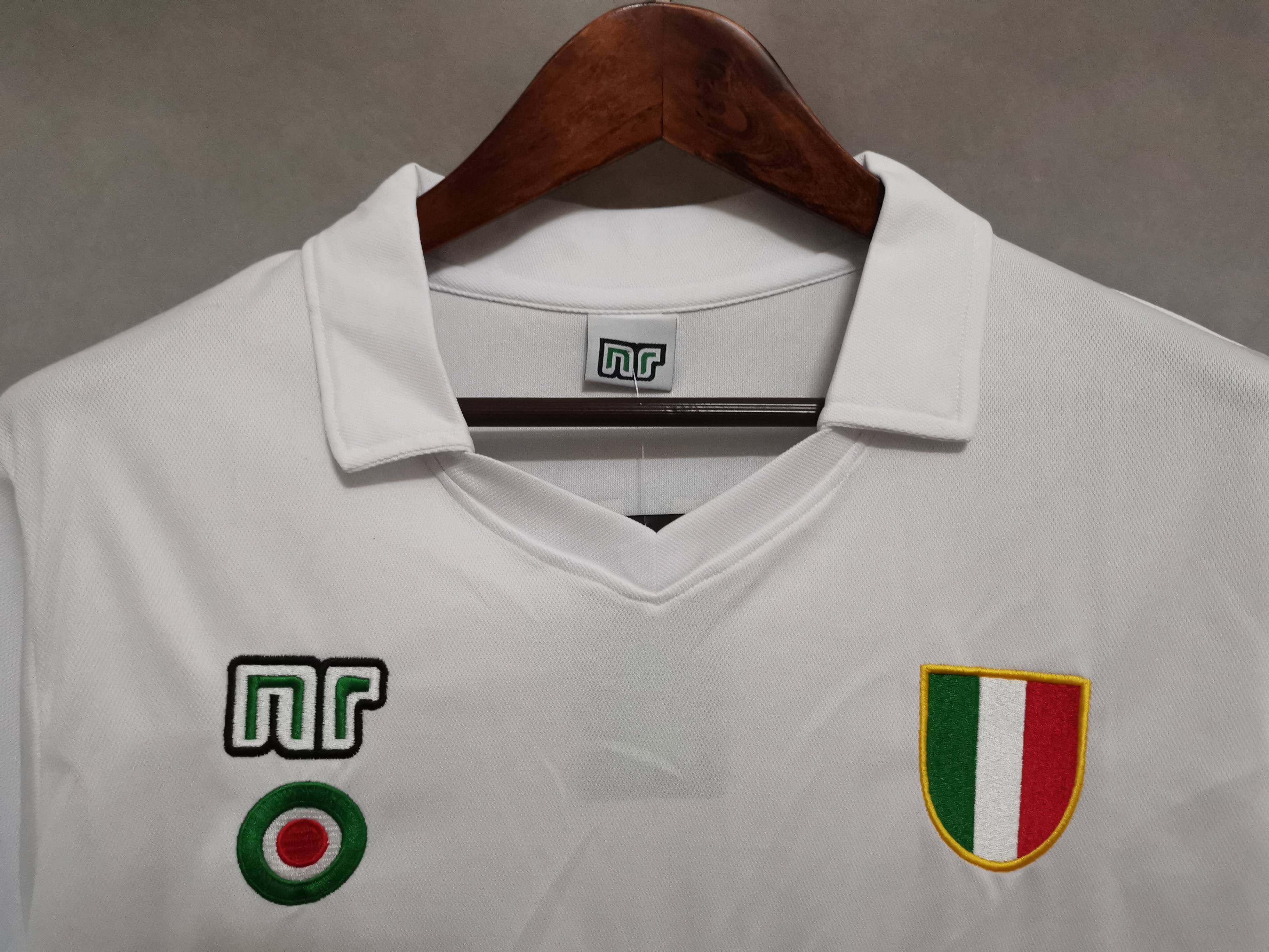 87-88 Napoli away white