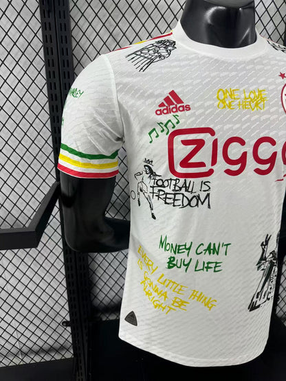 25-26 Ajax white special version soccer jersey tm